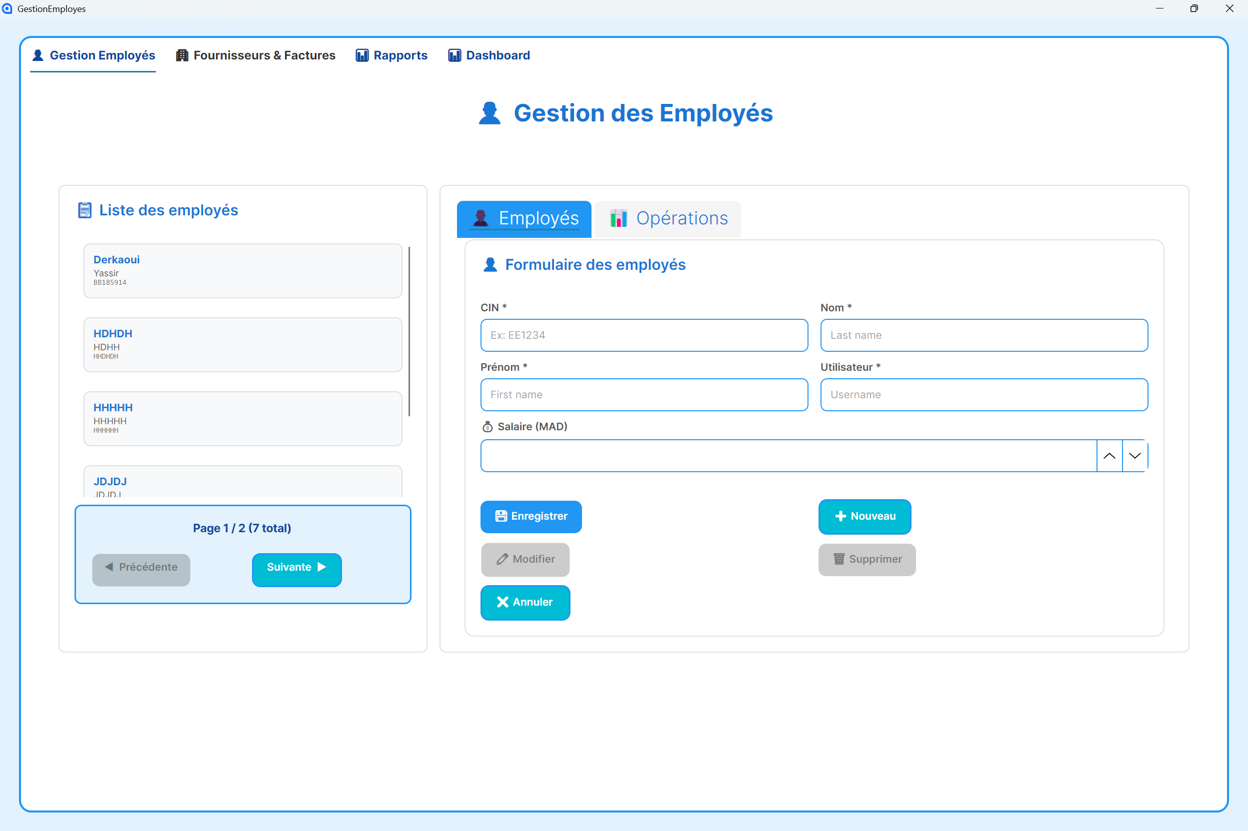 Employee & Suplier Management